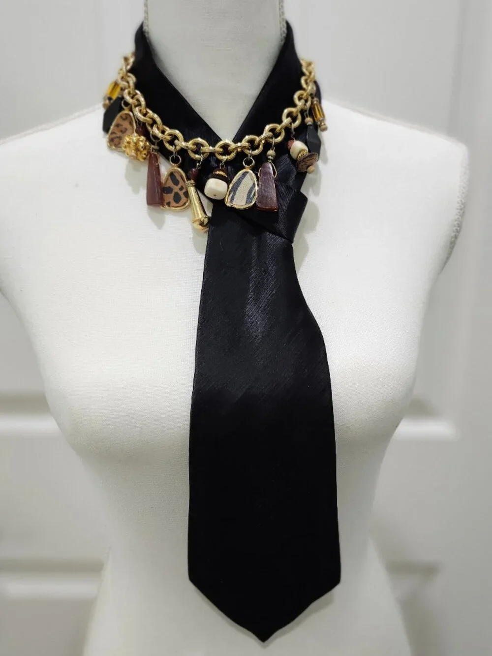 Neckwear and Animal Print Necklace, Reimagined for Today’s Trendy Look